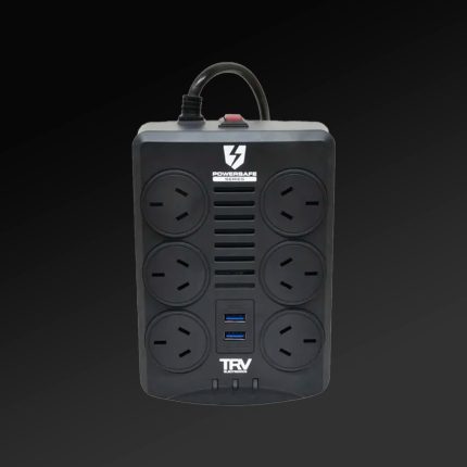 ESTABILIZADOR tvr powersafe usb 6 tomas