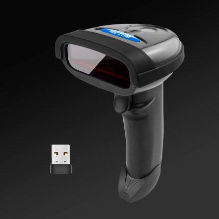 LECTOR CODIGO BARRAS NETUM 1D LASER INALAMBRICO USB S/PIE