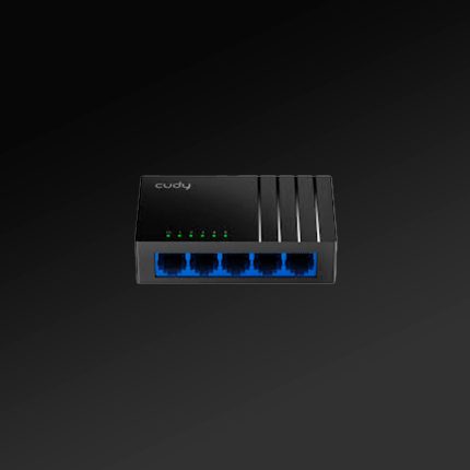 SWITCH 5 PORTS CUDY GIGABIT