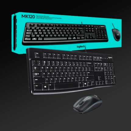 TECLADO + MOUSE USB LOGITECH MK120 -