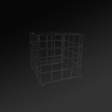 JAULA 20X20 CM PROTECCION CAMARAS DE SEGURIDAD