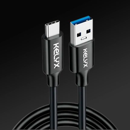 CABLE USB KELYX 3.2 A TYPE C 3A 60W 1M